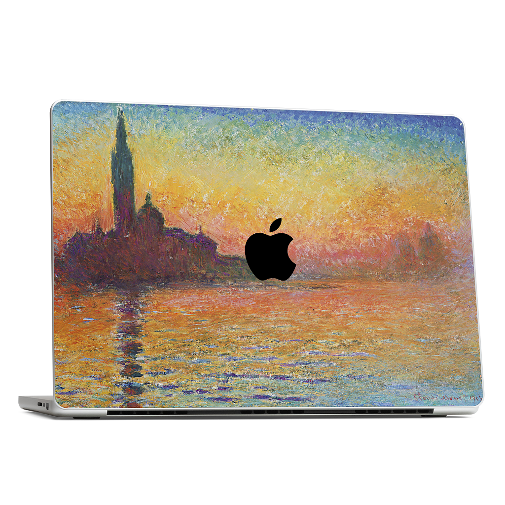 Sunset in Venice MacBook Skin