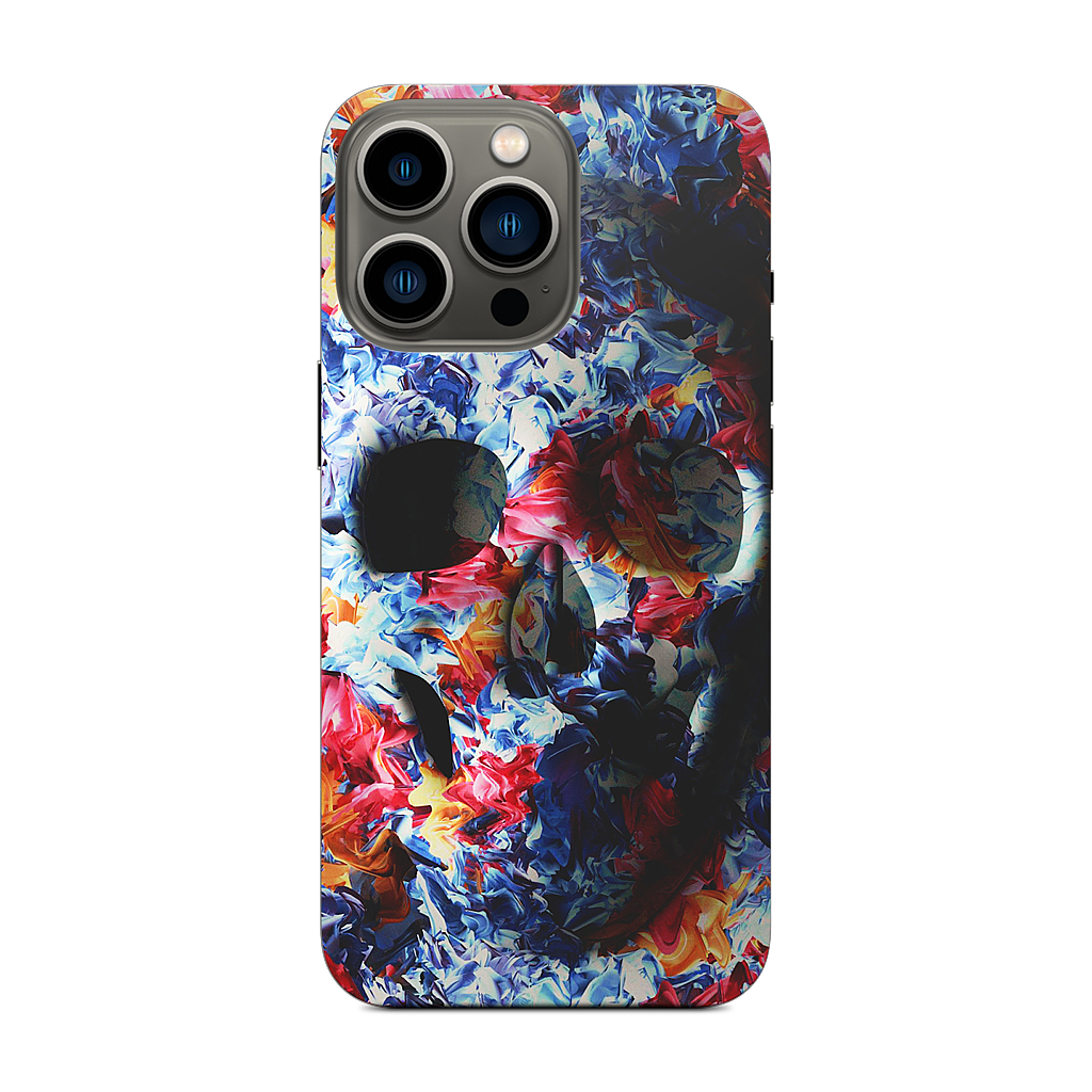 Skull - Light Version (Feat. Marta Macedo) iPhone Skin