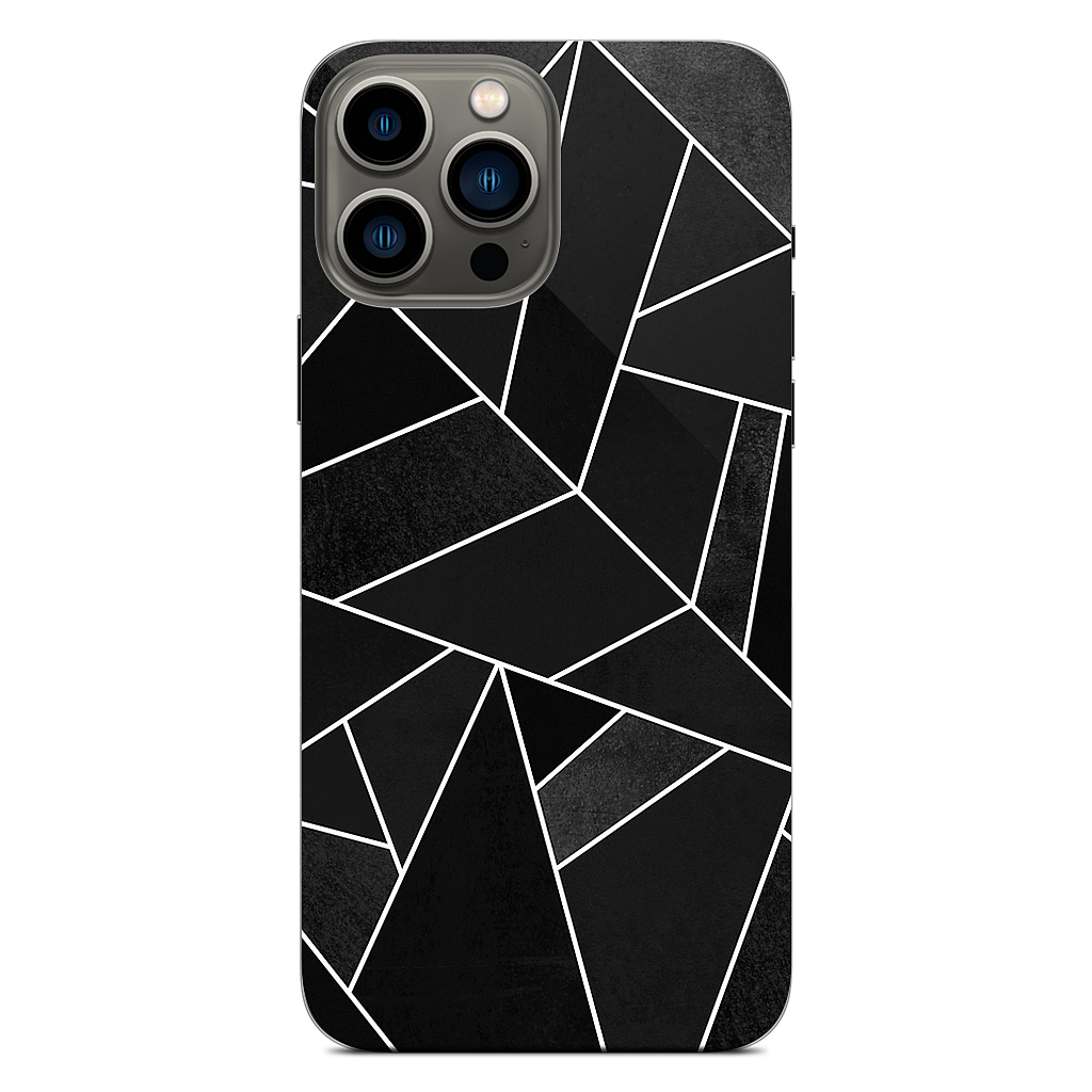 Black Stone iPhone Skin