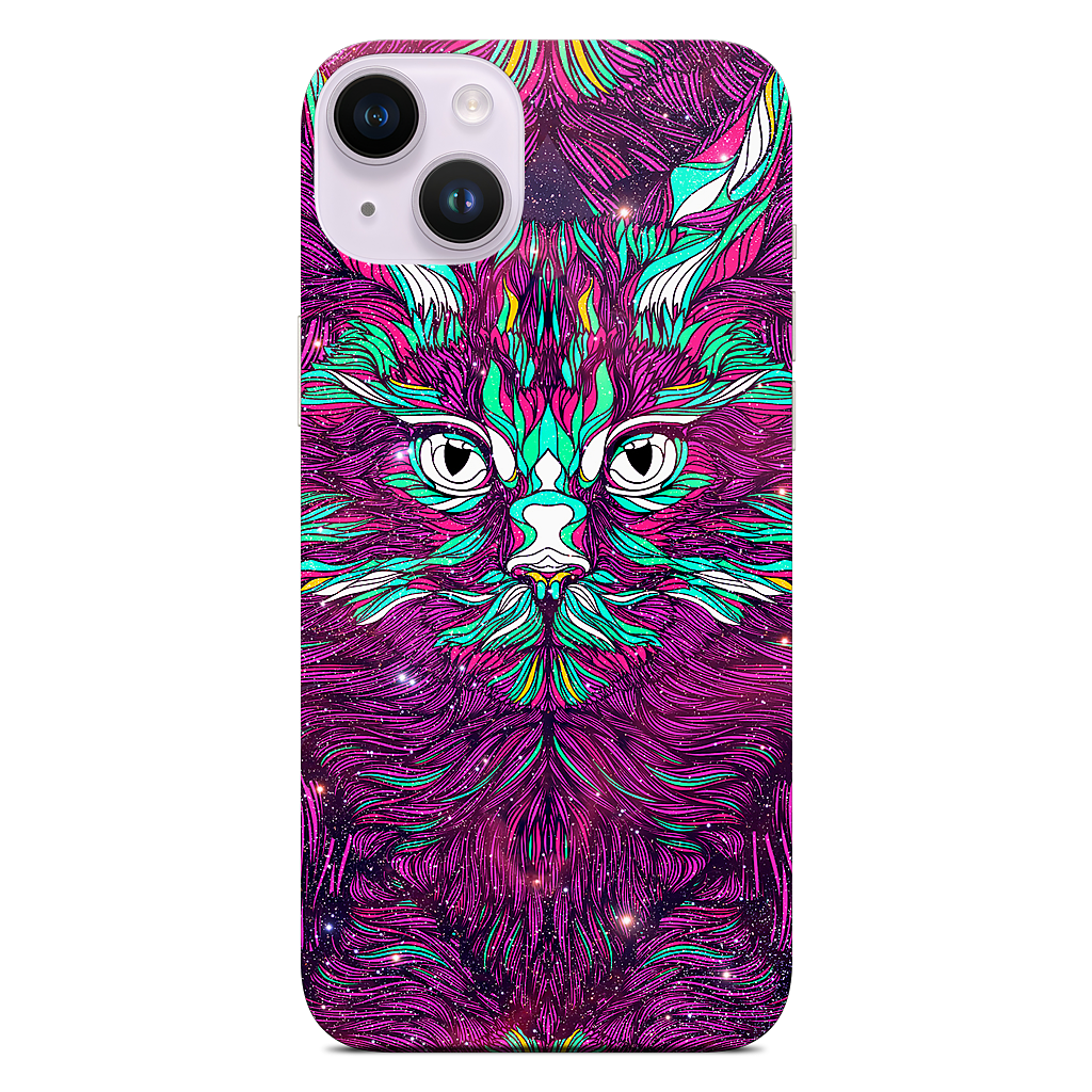 Space Cat iPhone Skin