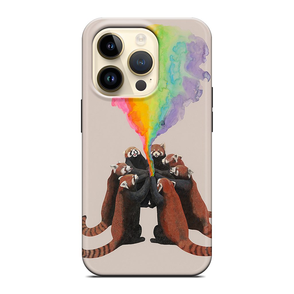 Red Pandas iPhone Case