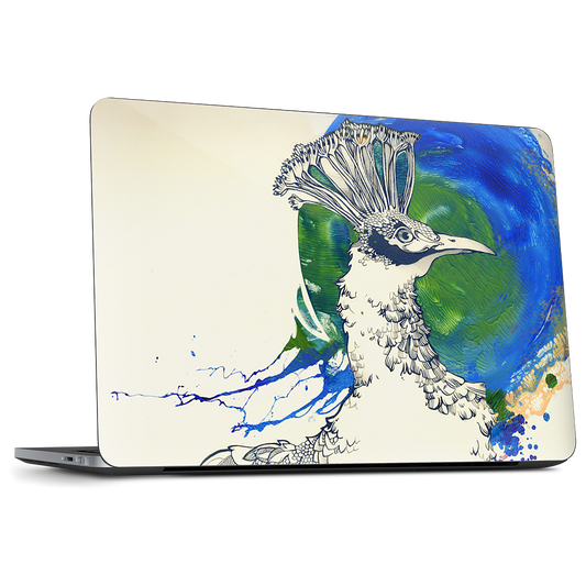 Pride of the Peacock Dell Laptop Skin