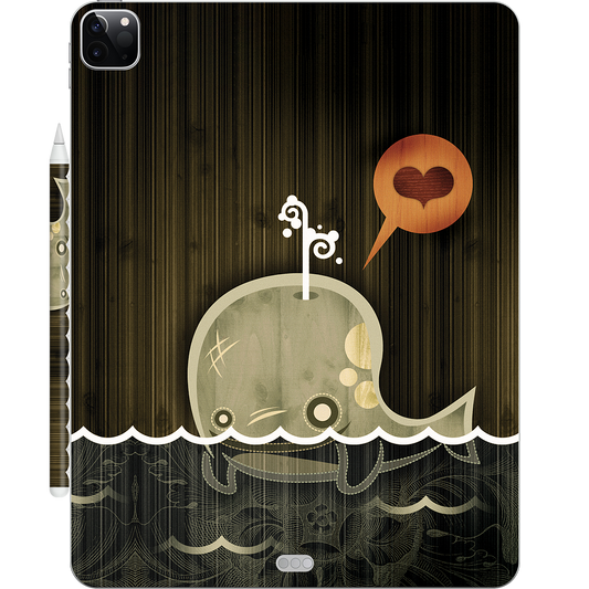 The Enamored Whale iPad Skin