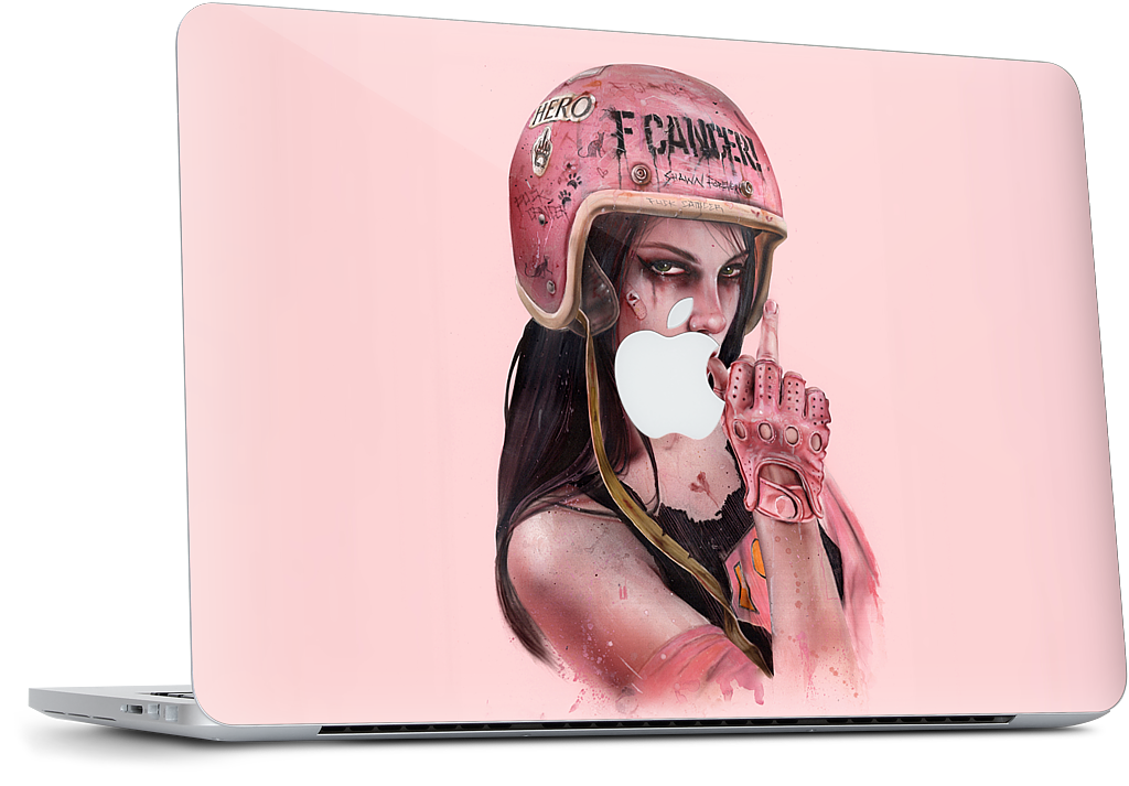 F Cancer MacBook Skin