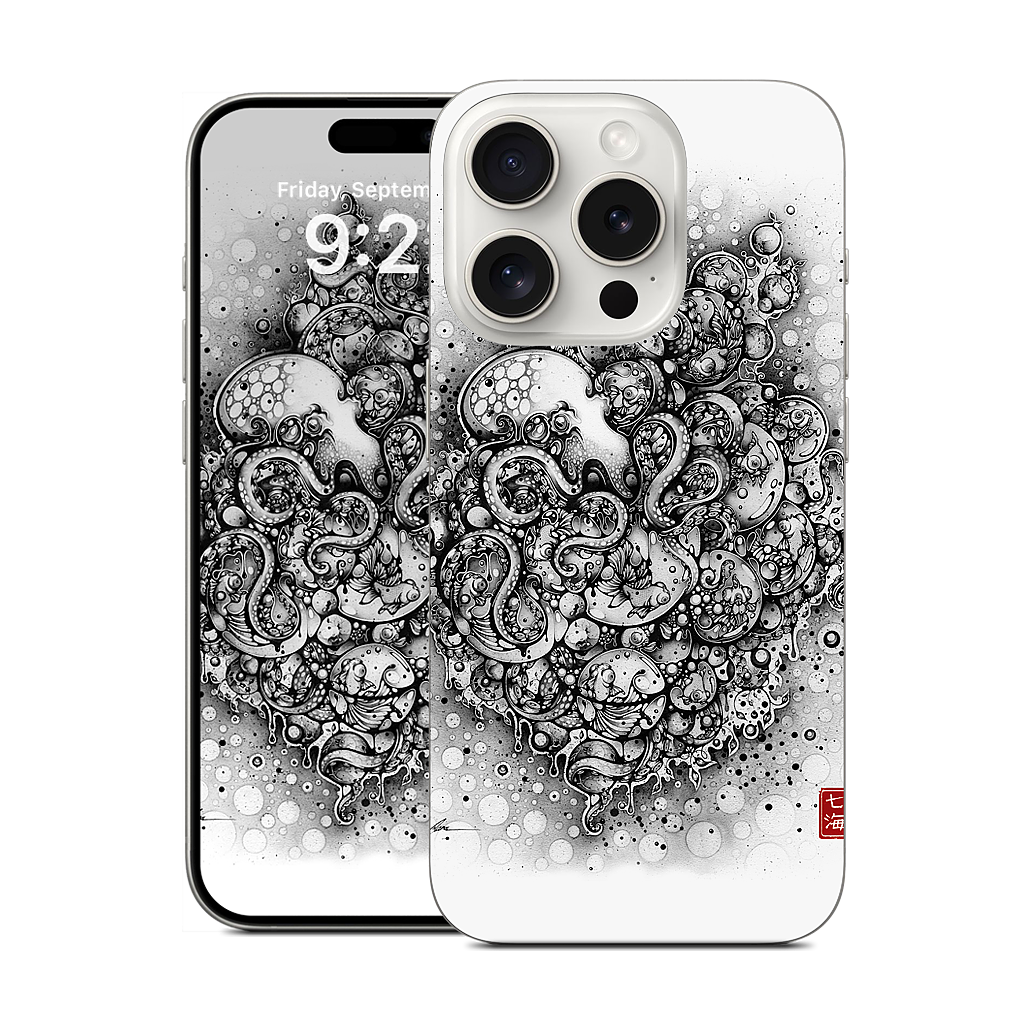 A Curious Embrace iPhone Skin