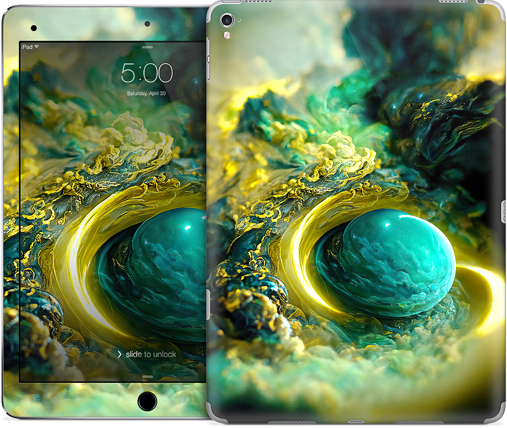 Planetary Accretion iPad Skin