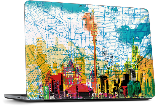 Toronto Skyline Dell Laptop Skin