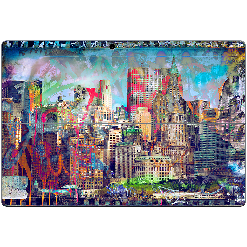 Graffiti Skyline Microsoft Skin