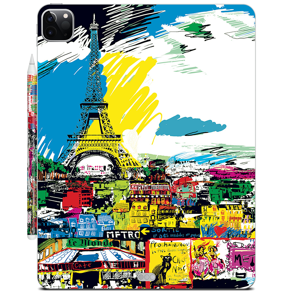 Paris Skyline iPad Skin