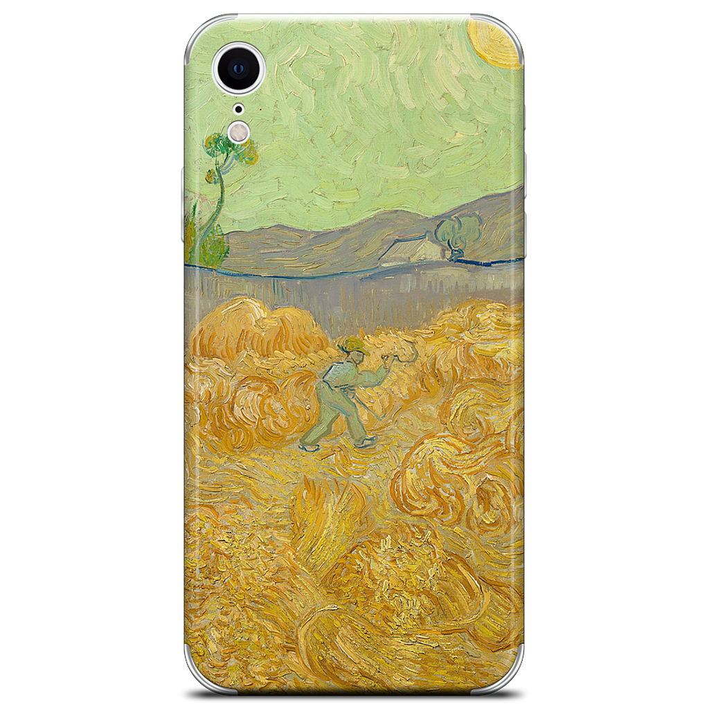 Wheatfield with a Reaper iPhone Skin