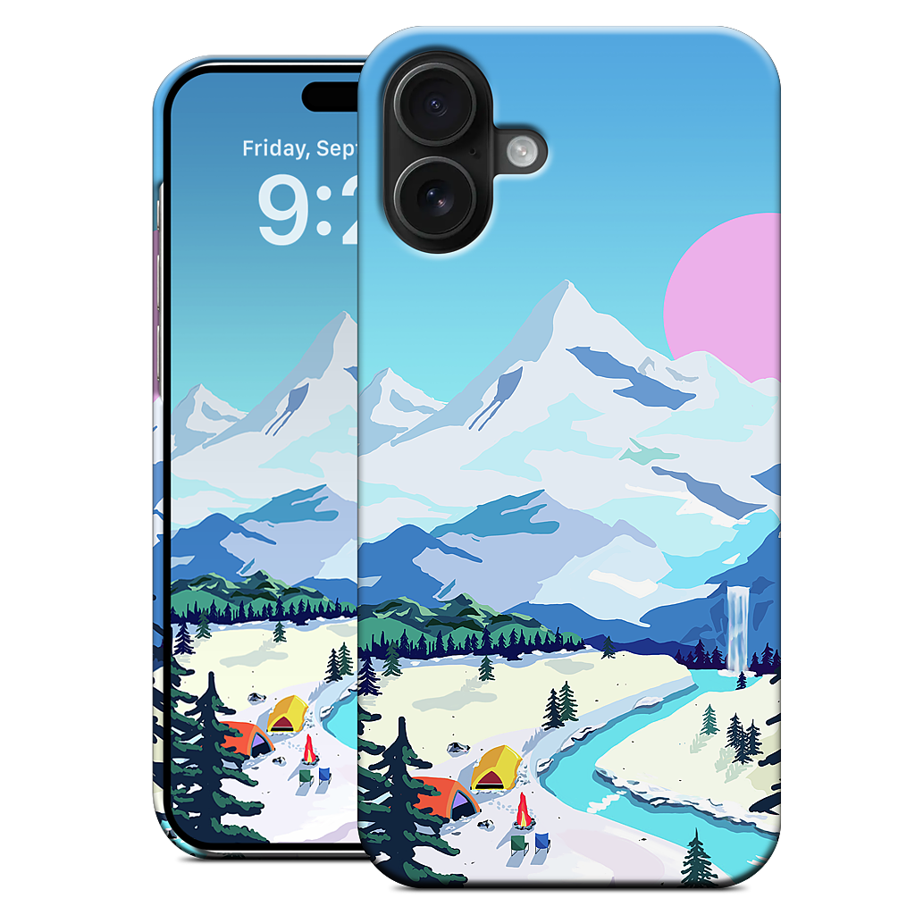 Mountains iPhone Case