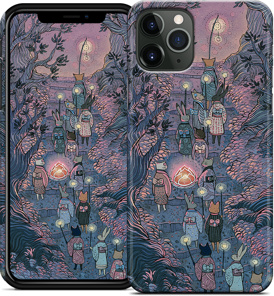 Woodland Procession iPhone Case