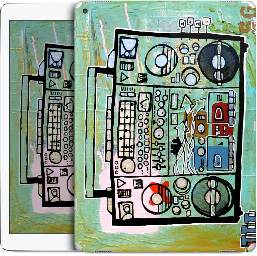 Ghetto Blaster iPad Skin