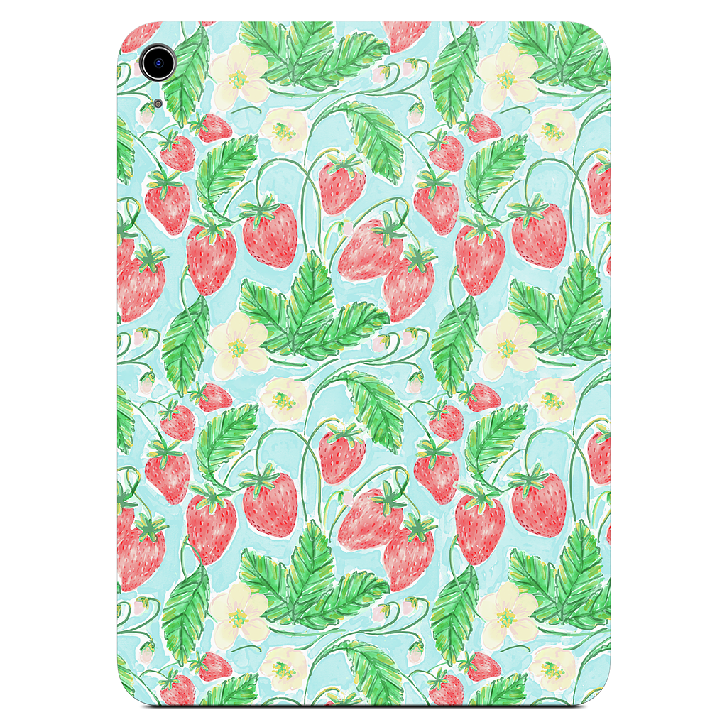 Wild Strawberries iPad Skin