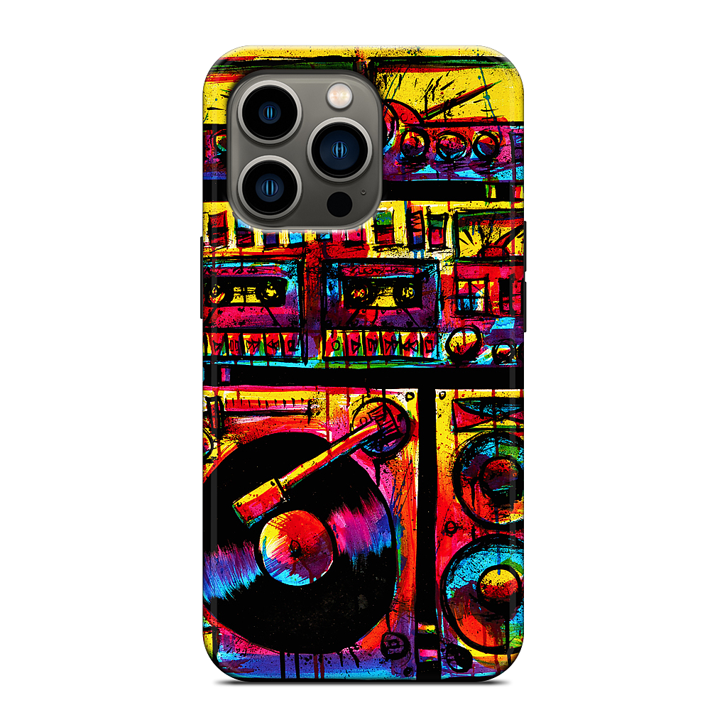 Stereo Stack 1 iPhone Case