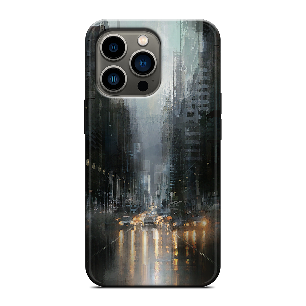 October Rain iPhone Case