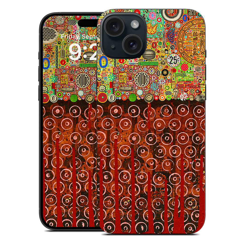 Percolations iPhone Skin