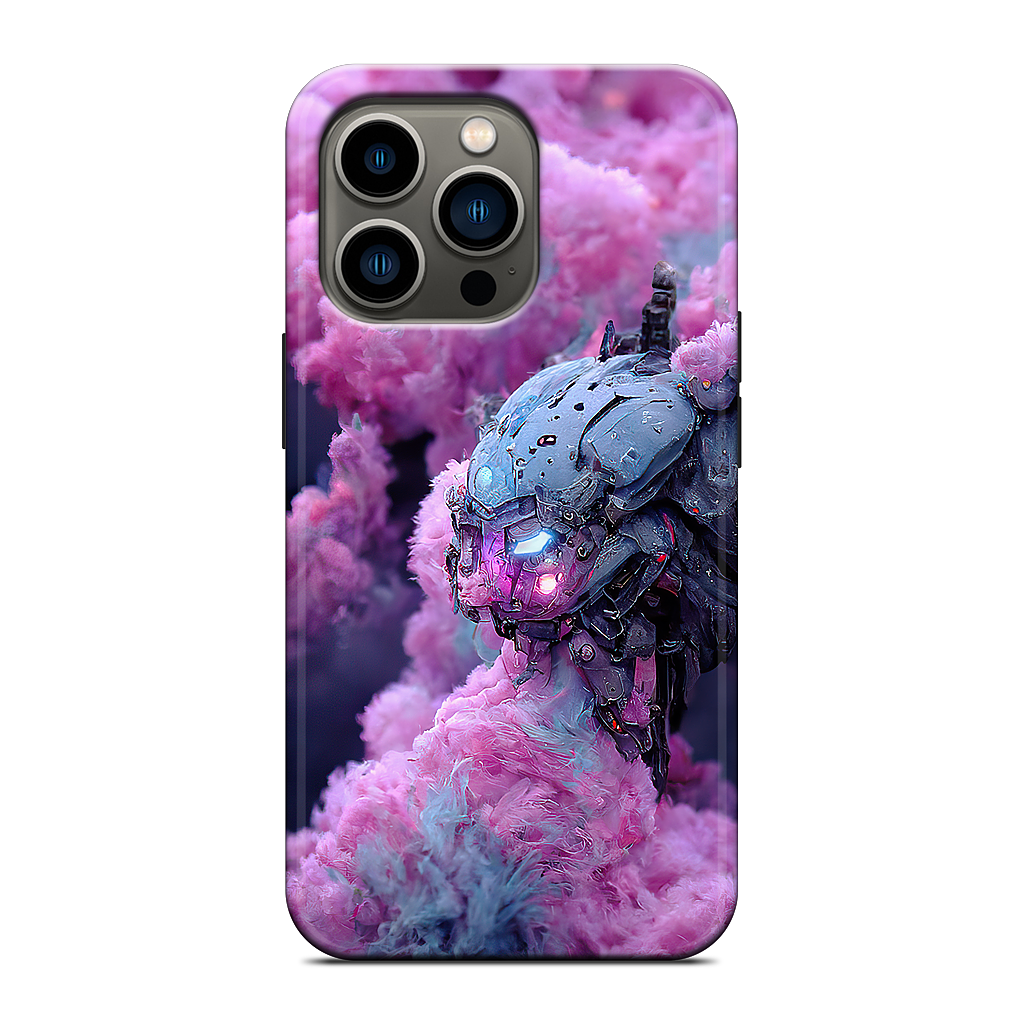 Cotton Candy Mechs iPhone Case