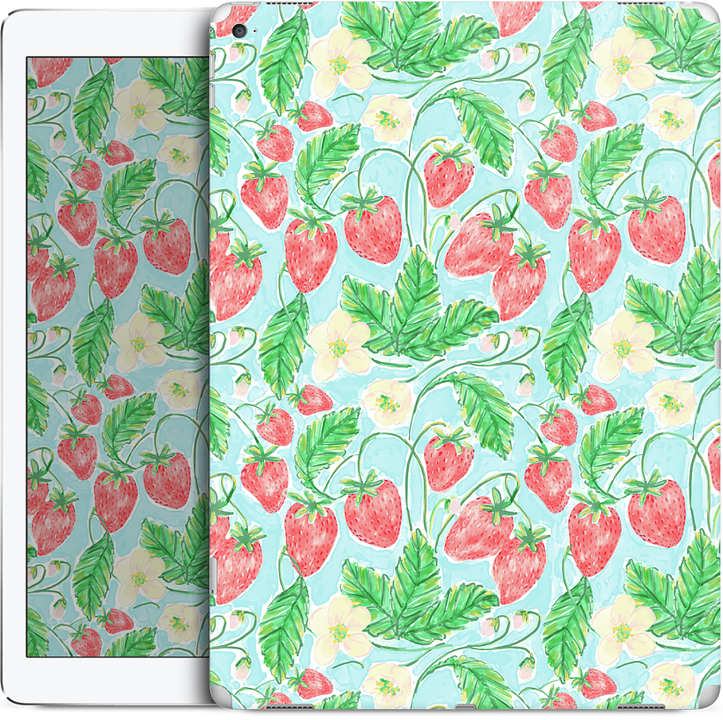 Wild Strawberries iPad Skin