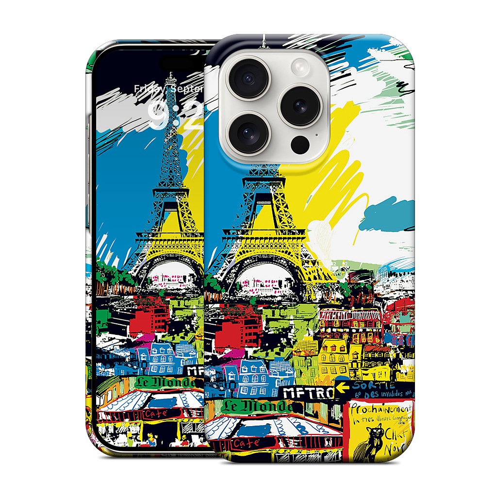 Paris Skyline iPhone Case