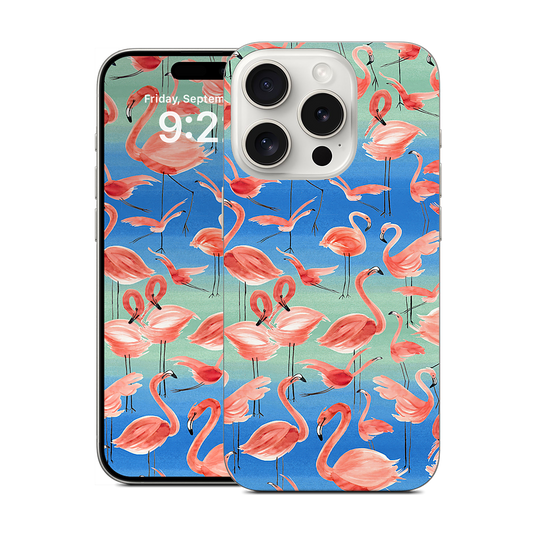 Flamingos iPhone Skin