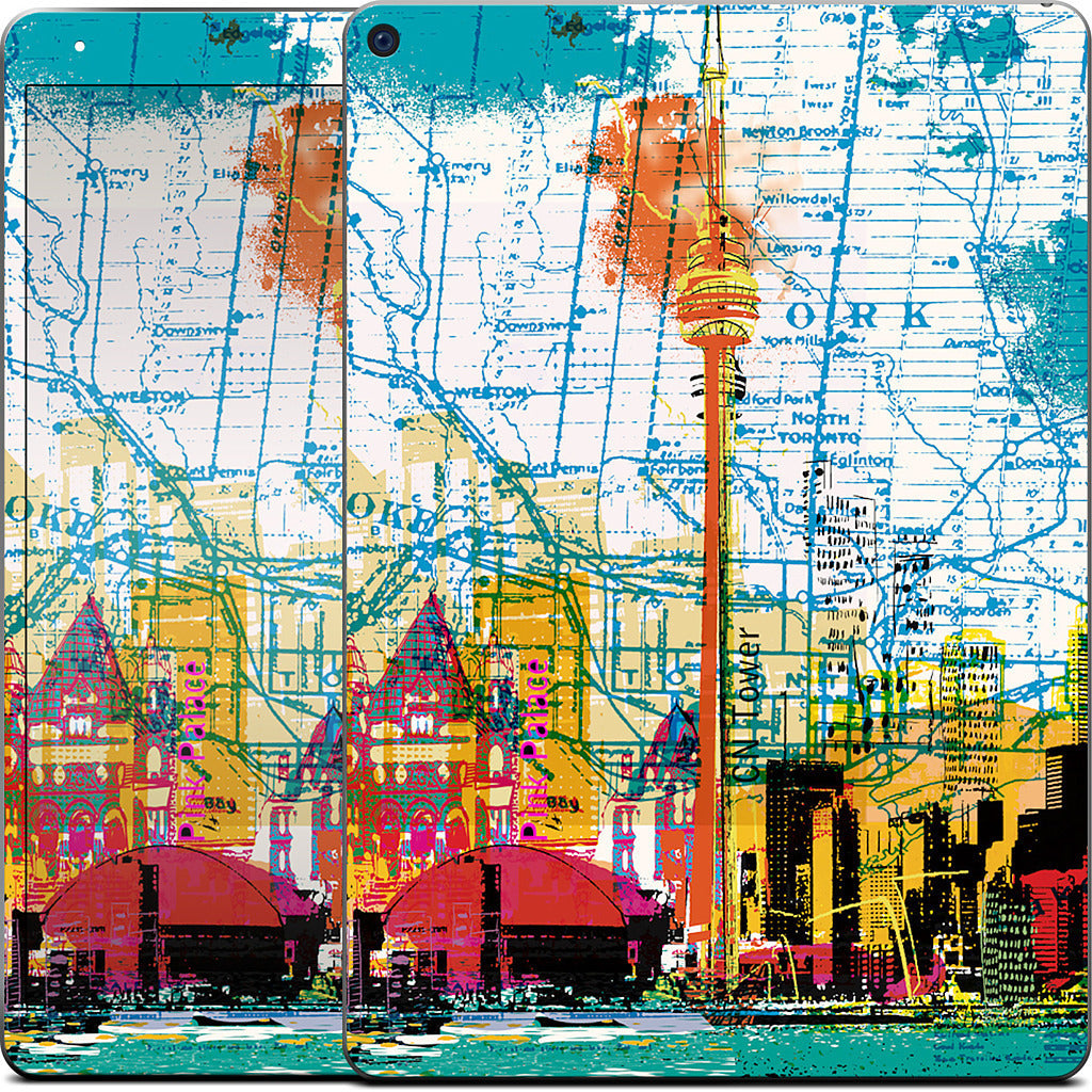 Toronto Skyline iPad Skin