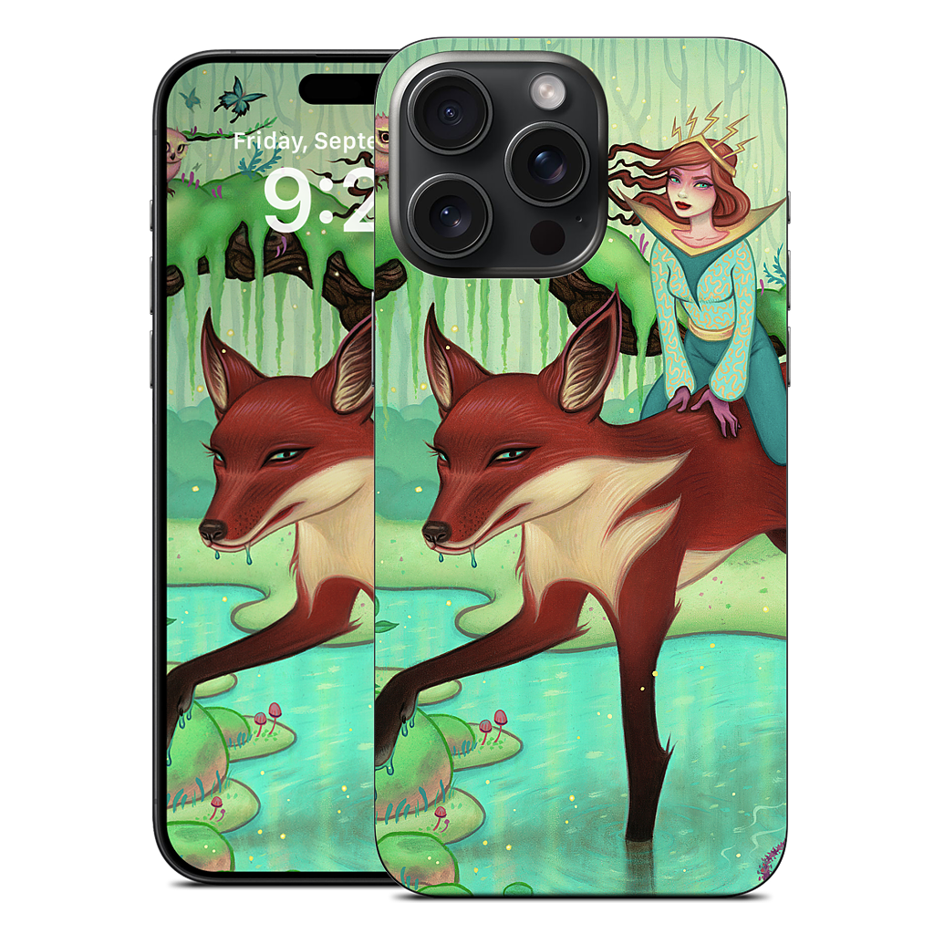 The Fox's Respite iPhone Skin