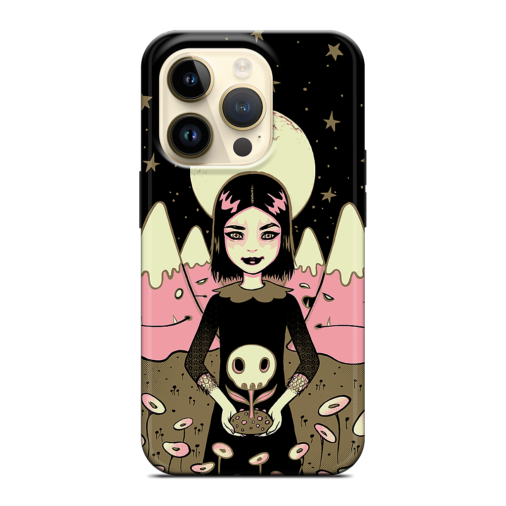 Moon Girl  iPhone Case