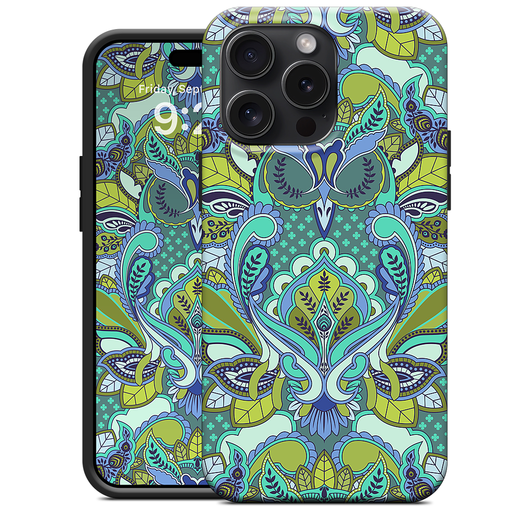 Owl Forget Me Not iPhone Case