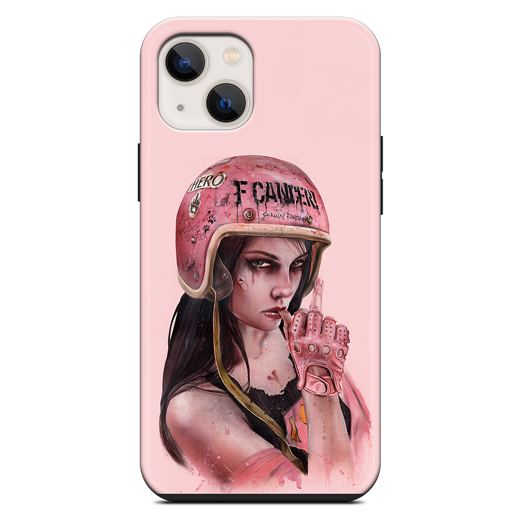 F Cancer iPhone Case