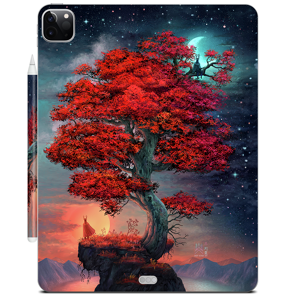 Light & Dark in Equal Parts iPad Skin