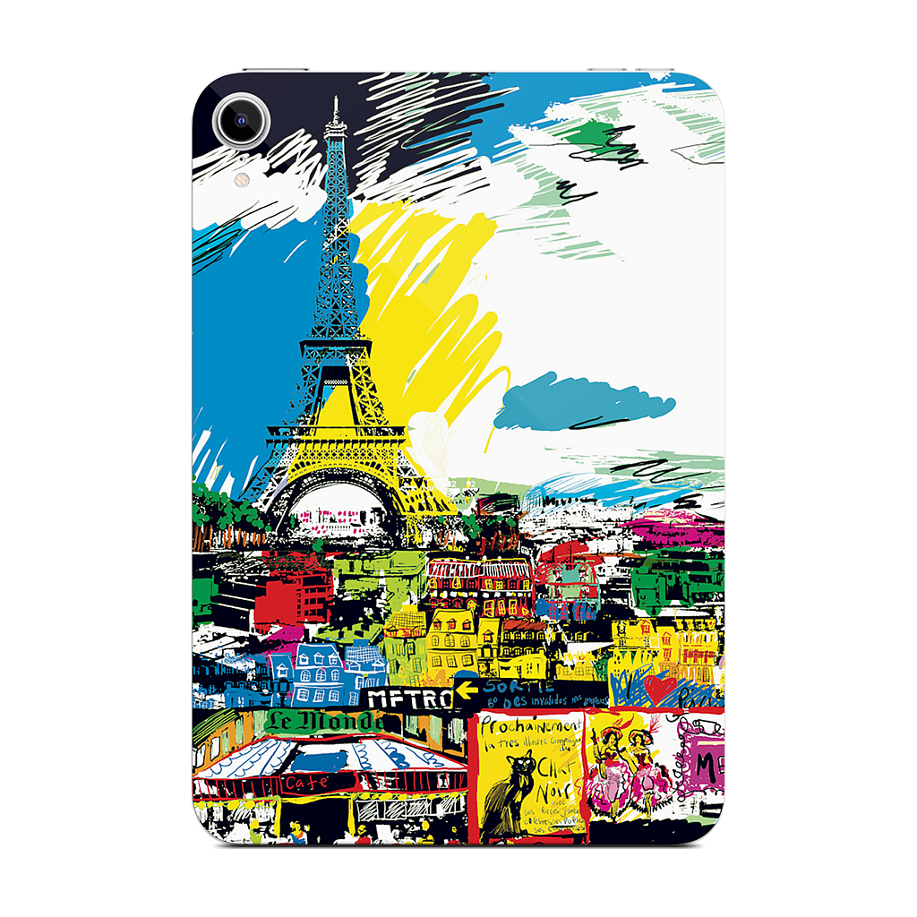 Paris Skyline iPad Skin