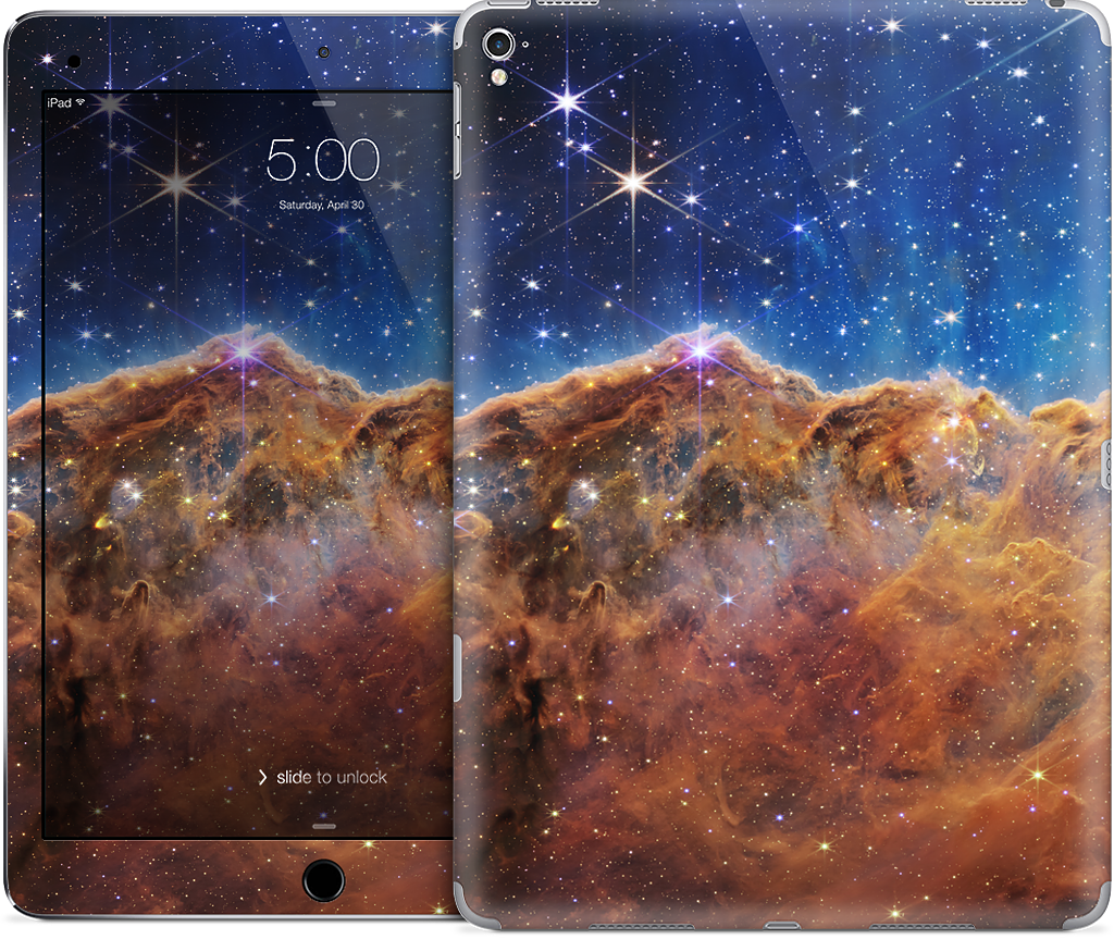 Cosmic Cliffs of Carina iPad Skin