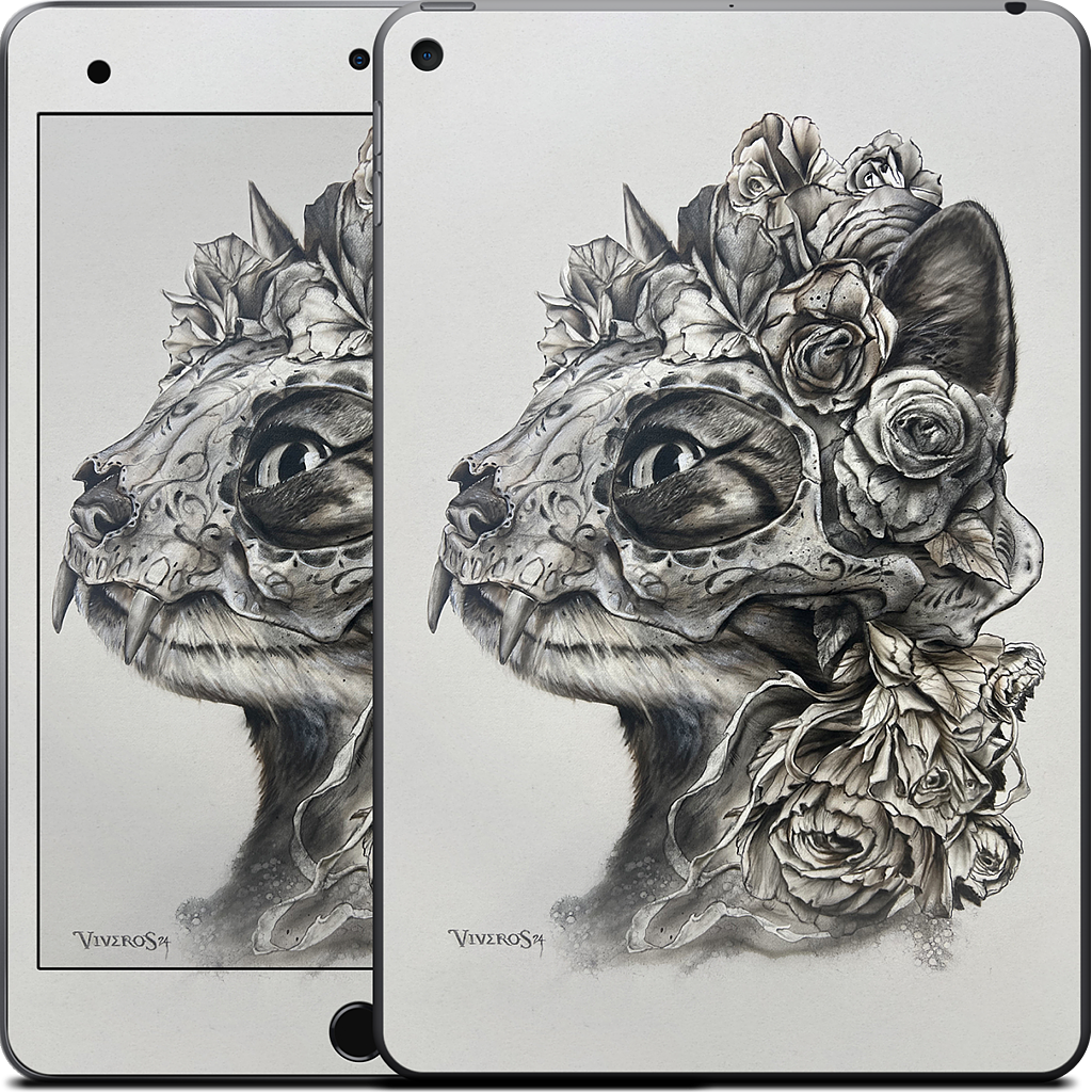 Muerte Cat  iPad Skin