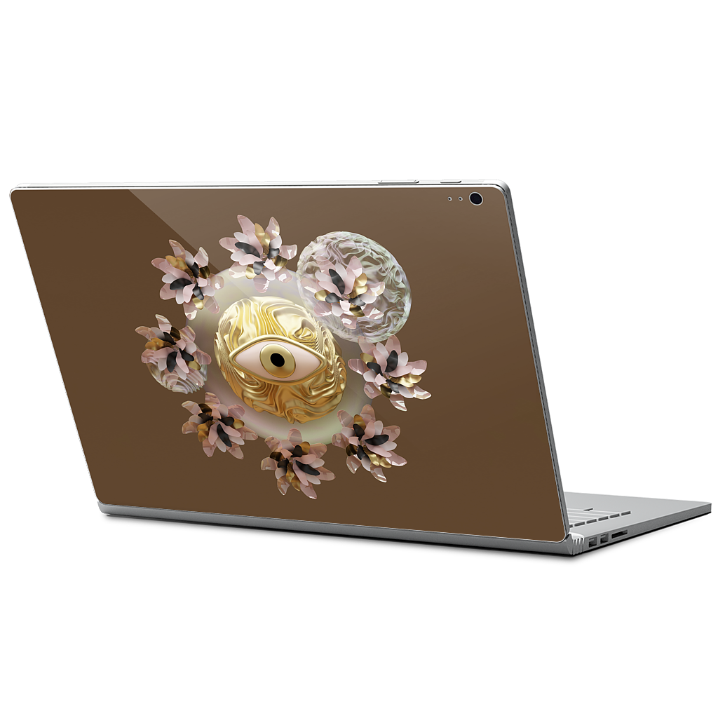 Golden Flowers Microsoft Skin