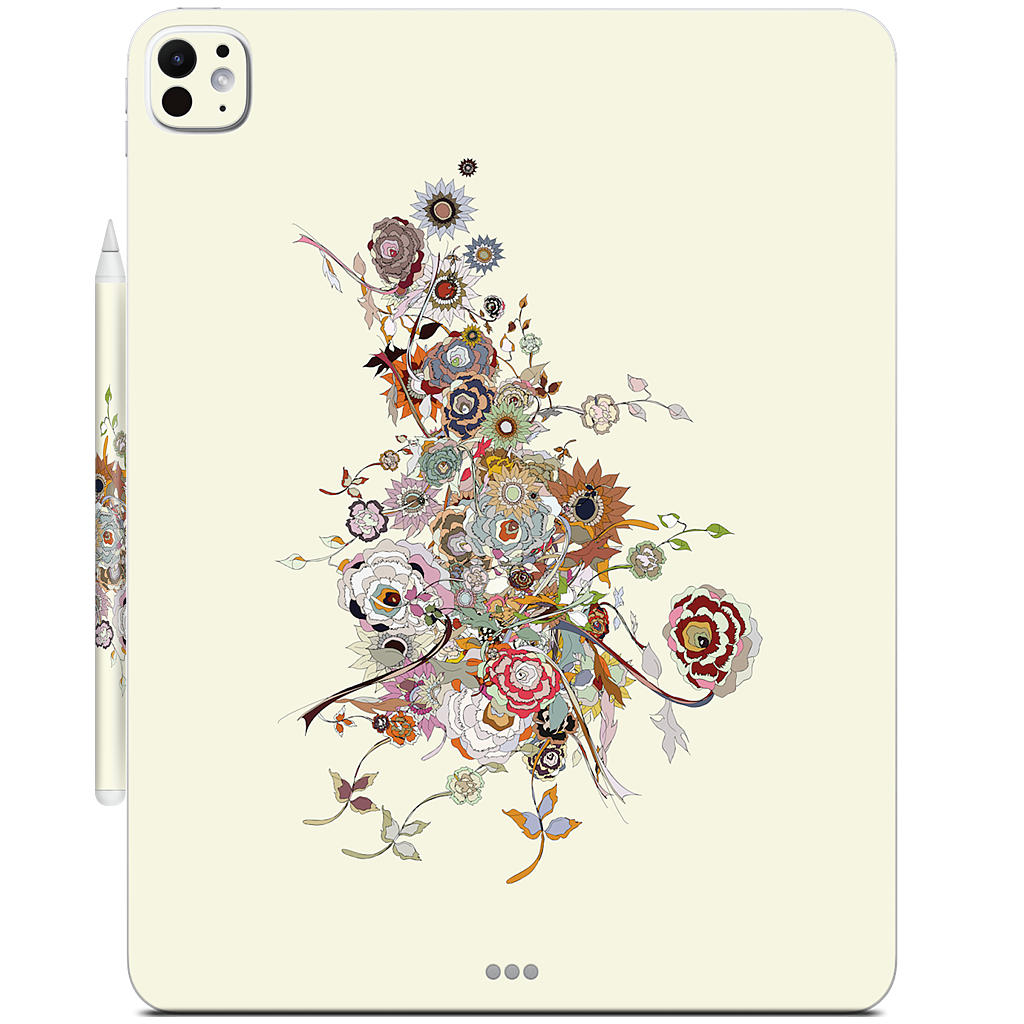 Chaos Bloom Spring Irritation iPad Skin