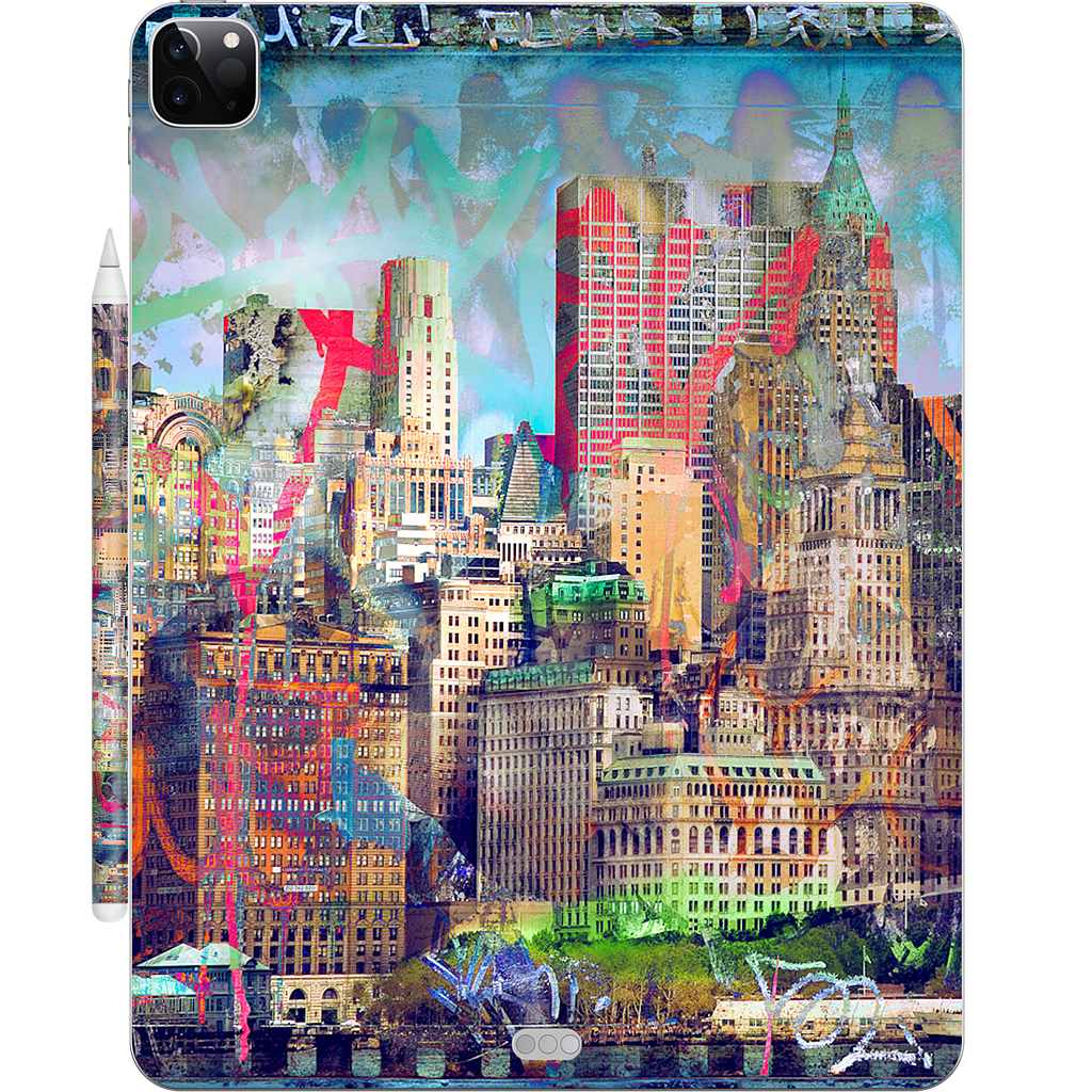 Graffiti Skyline iPad Skin