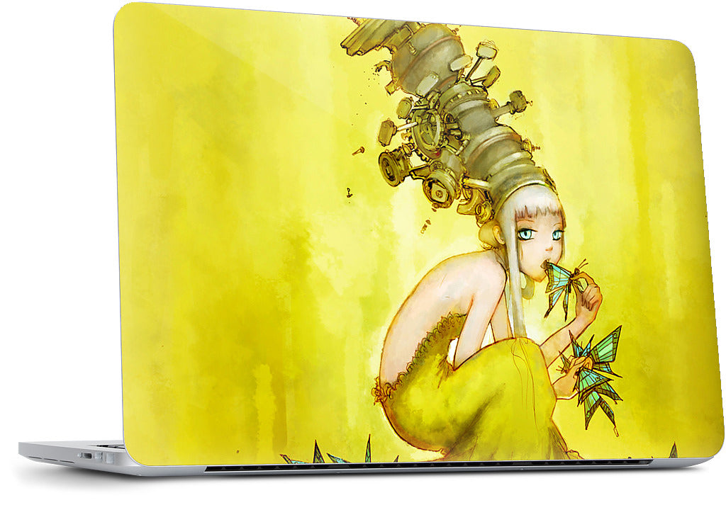 Glass Butterflies MacBook Skin