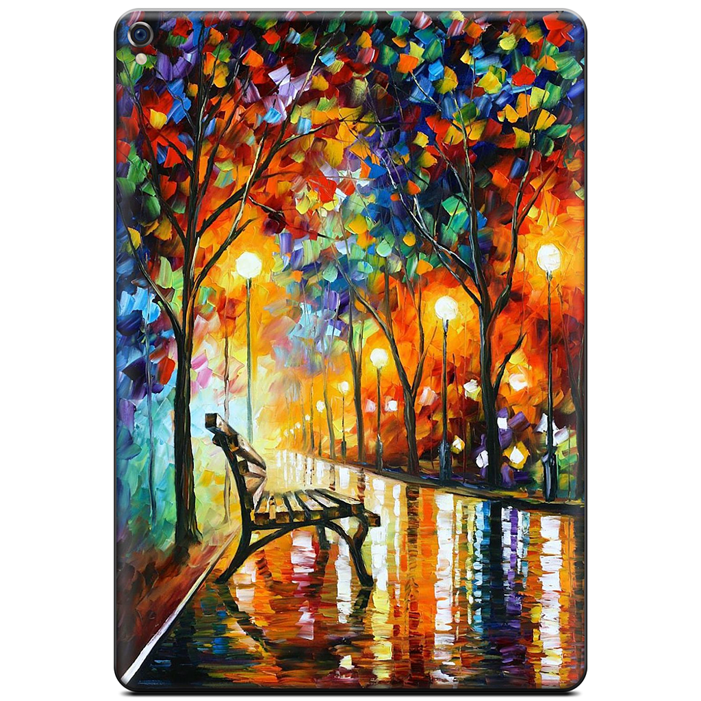 THE LONELINESS OF AUTUMN by Leonid Afremov iPad Skin