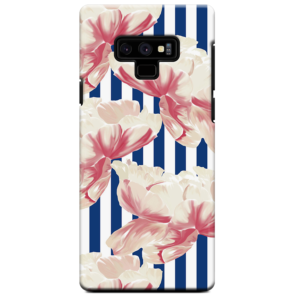 Stripe Floral Samsung Case