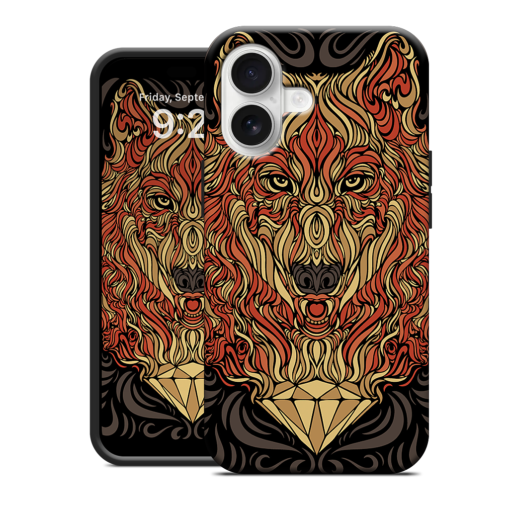 The Lone Wolf iPhone Case