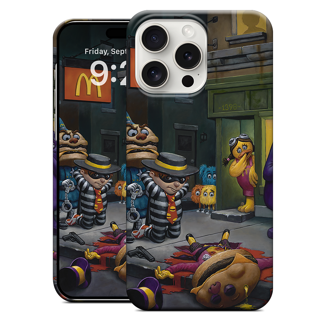 McCheese Gets Greased iPhone Case