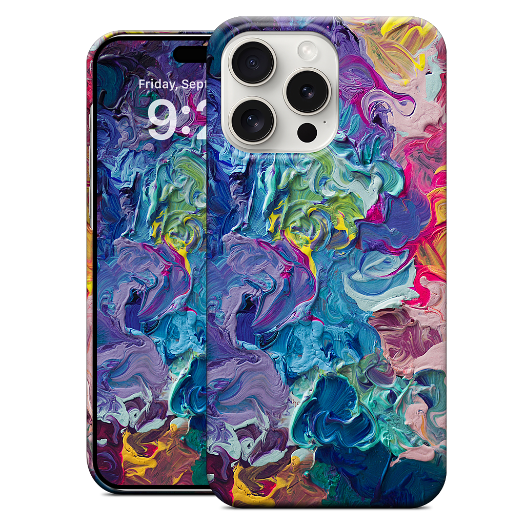 Rainbow Flow Abstract iPhone Case