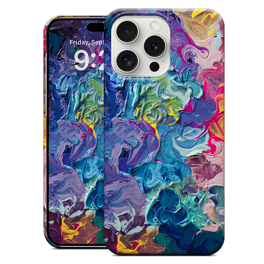 Rainbow Flow Abstract iPhone Case