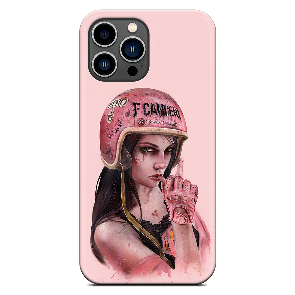 F Cancer iPhone Case