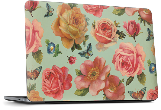 Rose Dell Laptop Skin