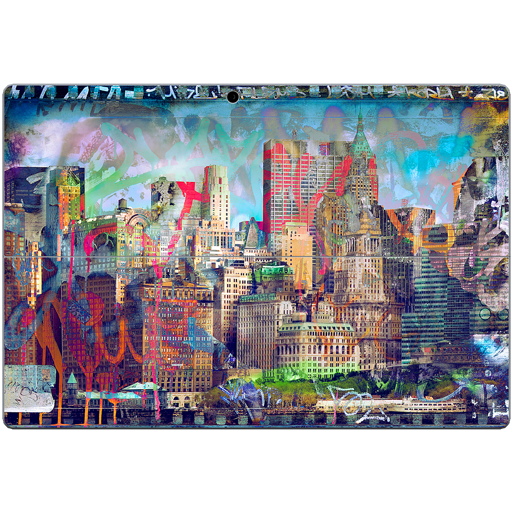 Graffiti Skyline Microsoft Skin