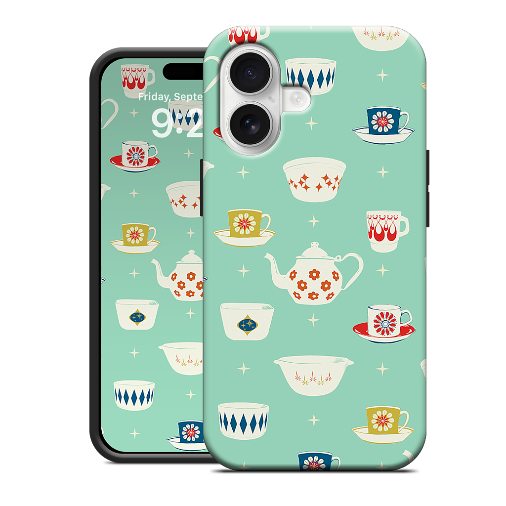 Happy Dishes iPhone Case