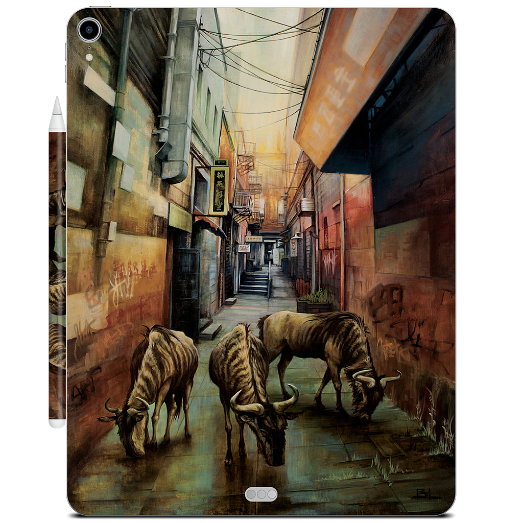 "Street of Three Beasts" -Levinson iPad Skin