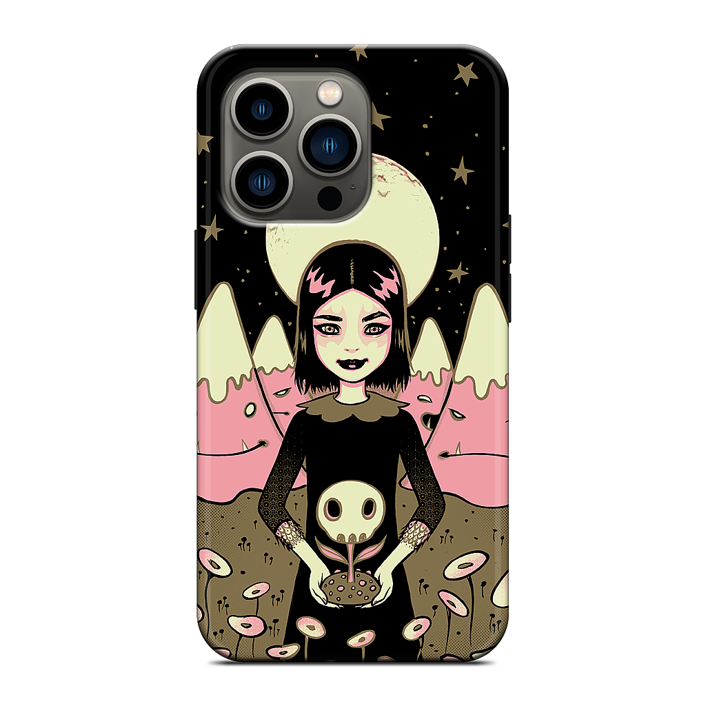 Moon Girl  iPhone Case